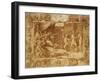 Apollo Being Led Astray, C.1572 (Pen and Ink with Wash on Tracing Paper over Pencil)-Federico Zuccaro-Framed Giclee Print