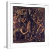 Apollo Bestraft Marsyas-Titian (Tiziano Vecelli)-Framed Giclee Print