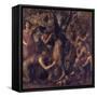 Apollo Bestraft Marsyas-Titian (Tiziano Vecelli)-Framed Stretched Canvas