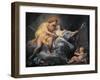 Apollo Caressing the Nymph Leucothea-Antoine Boizot Or Boyzot-Framed Giclee Print