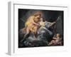 Apollo Caressing the Nymph Leucothea-Antoine Boizot Or Boyzot-Framed Giclee Print