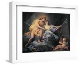 Apollo Caressing the Nymph Leucothea-Antoine Boizot Or Boyzot-Framed Giclee Print