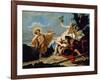 Apollo Chasing Daphne-Giovanni Battista Tiepolo-Framed Giclee Print