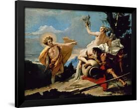 Apollo Chasing Daphne-Giovanni Battista Tiepolo-Framed Giclee Print