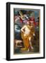 Apollo Crown by Minerve, 1668 (Oil on Canvas)-Noel Coypel-Framed Giclee Print