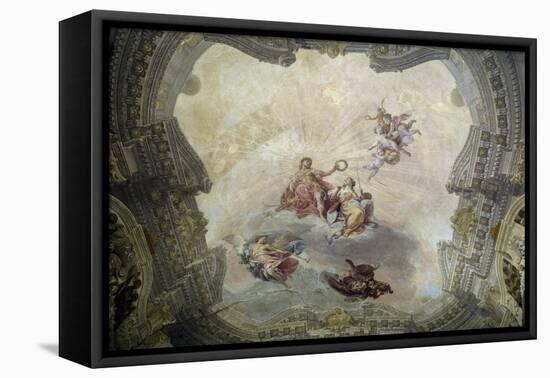 Apollo Crowning Painting, 1761-Vittorio Maria Bigari-Framed Stretched Canvas