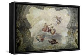 Apollo Crowning Painting, 1761-Vittorio Maria Bigari-Framed Stretched Canvas