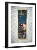 Apollo Driving the Chariot of the Sun, Ceiling Decoration in the Camera Del Sole, 1527-Giulio Romano-Framed Giclee Print