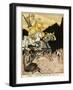 Apollo Gives Midas Ass's Ears-Arthur Rackham-Framed Art Print