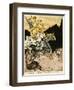 Apollo Gives Midas Ass's Ears-Arthur Rackham-Framed Art Print