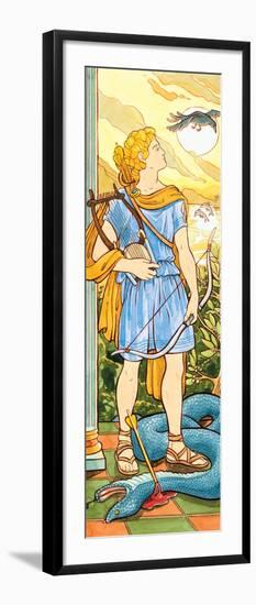 Apollo, Greek and Roman Mythology-Encyclopaedia Britannica-Framed Art Print