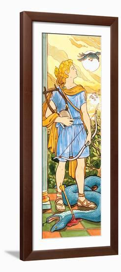 Apollo, Greek and Roman Mythology-Encyclopaedia Britannica-Framed Premium Giclee Print