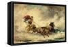 Apollo in the Chariot of the Sun-Frederik Arthur Bridgman-Framed Stretched Canvas