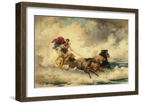 Apollo in the Chariot of the Sun-Frederik Arthur Bridgman-Framed Giclee Print