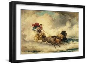 Apollo in the Chariot of the Sun-Frederik Arthur Bridgman-Framed Giclee Print