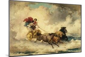 Apollo in the Chariot of the Sun-Frederik Arthur Bridgman-Mounted Giclee Print