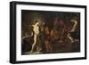 Apollo in the Forge of Vulcan-Andrea Sacchi-Framed Giclee Print