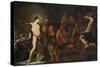 Apollo in the Forge of Vulcan-Andrea Sacchi-Stretched Canvas