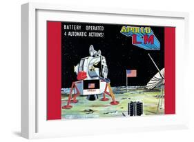 Apollo L-M (Lunar Module)-null-Framed Art Print