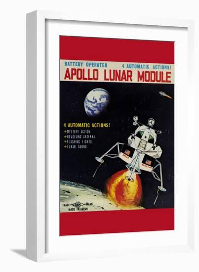 Apollo Lunar Module-null-Framed Art Print