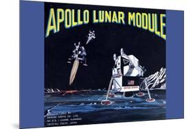 Apollo Lunar Module-null-Mounted Art Print