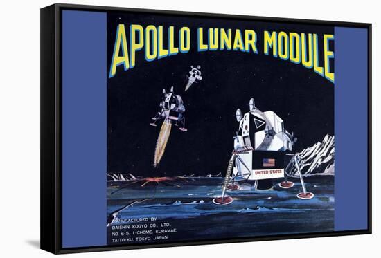 Apollo Lunar Module-null-Framed Stretched Canvas