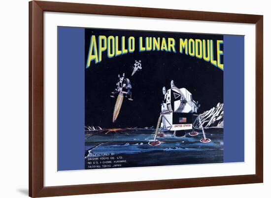 Apollo Lunar Module-null-Framed Premium Giclee Print