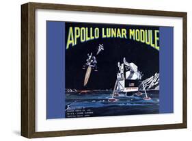 Apollo Lunar Module-null-Framed Art Print