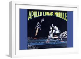 Apollo Lunar Module-null-Framed Art Print