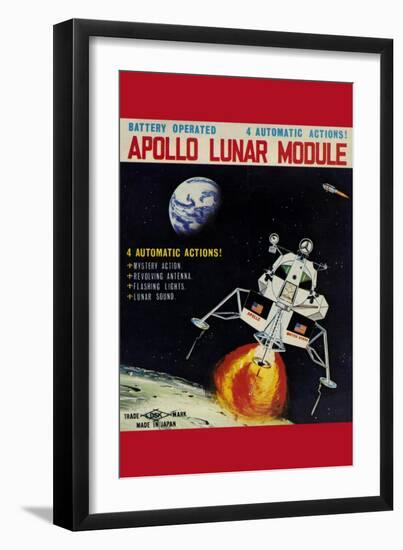 Apollo Lunar Module-null-Framed Art Print