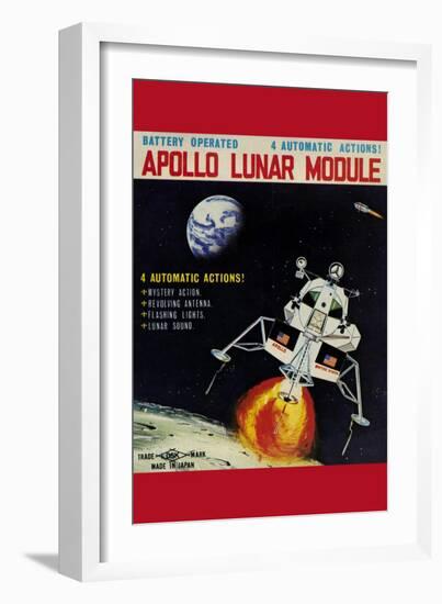 Apollo Lunar Module-null-Framed Art Print