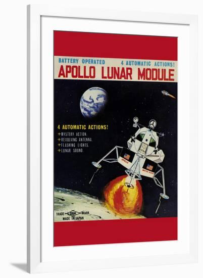 Apollo Lunar Module-null-Framed Art Print