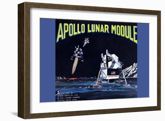 Apollo Lunar Module-null-Framed Art Print