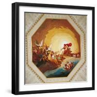 Apollo on the Chariot of Sun-Johannes Handschin-Framed Giclee Print