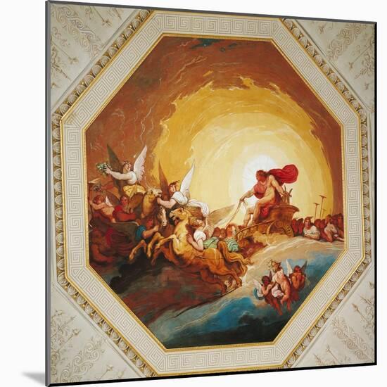 Apollo on the Chariot of Sun-Johannes Handschin-Mounted Giclee Print