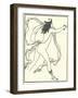 Apollo Pursuing Daphne, 1896-Aubrey Beardsley-Framed Giclee Print