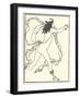 Apollo Pursuing Daphne, 1896-Aubrey Beardsley-Framed Giclee Print