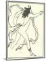 Apollo Pursuing Daphne, 1896-Aubrey Beardsley-Mounted Giclee Print