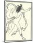 Apollo Pursuing Daphne, 1896-Aubrey Beardsley-Mounted Giclee Print