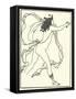 Apollo Pursuing Daphne, 1896-Aubrey Beardsley-Framed Stretched Canvas