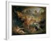 Apollo Reveling His Deity to the Shepherd Isse La Bergere Loves Philemon Who is in Reality the God-Francois Boucher-Framed Giclee Print