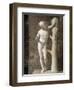 Apollo Says "Apollo Sauroctonus" (The Killer Lizard)-Praxitèle-Framed Giclee Print