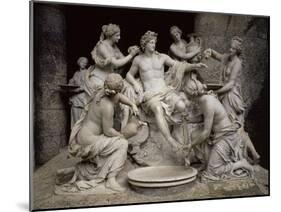 Apollo Served by the Nymphs-François Girardon-Mounted Giclee Print