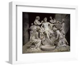 Apollo Served by the Nymphs-François Girardon-Framed Giclee Print