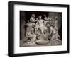 Apollo Served by the Nymphs-François Girardon-Framed Premium Giclee Print