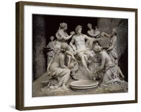 Apollo Served by the Nymphs-François Girardon-Framed Giclee Print