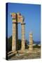 Apollo Temple, Acropolis, Rhodes City, Island of Rhodes, Dodecanese, Greek Islands, Greece, Europe-Tuul-Stretched Canvas