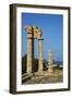 Apollo Temple, Acropolis, Rhodes City, Island of Rhodes, Dodecanese, Greek Islands, Greece, Europe-Tuul-Framed Photographic Print