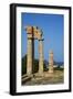 Apollo Temple, Acropolis, Rhodes City, Island of Rhodes, Dodecanese, Greek Islands, Greece, Europe-Tuul-Framed Photographic Print