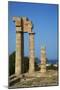 Apollo Temple, Acropolis, Rhodes City, Island of Rhodes, Dodecanese, Greek Islands, Greece, Europe-Tuul-Mounted Photographic Print